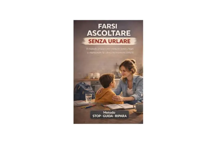 Una madre parla con suo figlio, imparando come farsi ascoltare dai bambini senza urlare. Un metodo pratico per stabilire limiti chiari.